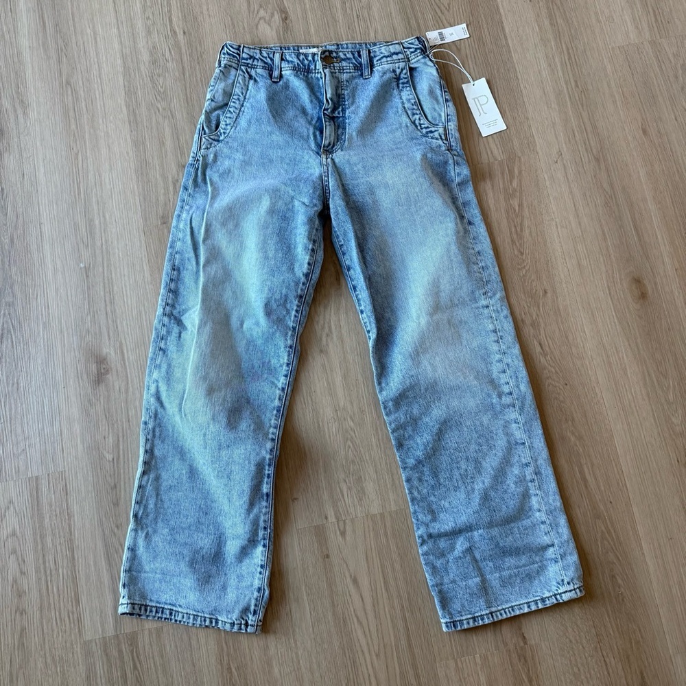 Anthropologie Pilcro The Lonnie Wide Leg Baggy Jeans Sz 26 New! - Picture 2 of 4